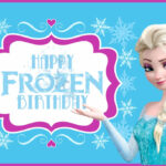 11 Best Disney Frozen Printable Birthday Cards – Printablee