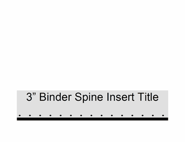 11" binder spine insert For 3 Inch Binder Spine Template Word With Regard To 3 Inch Binder Spine Template Word