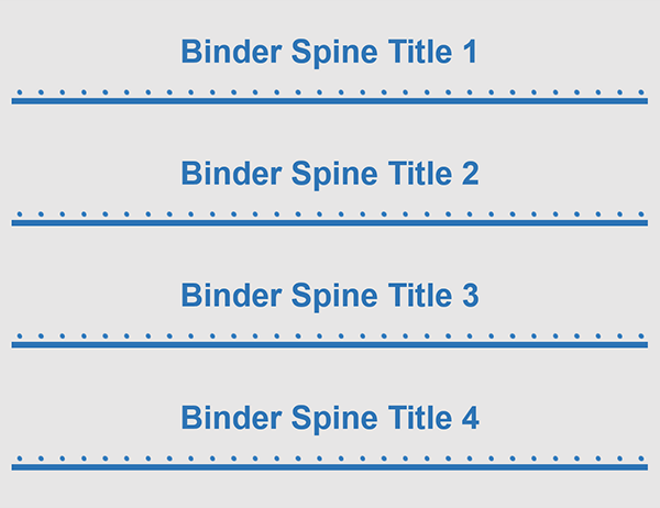 11″ Binder Spine Inserts (11 Per Page) Throughout 3 Inch Binder Spine Template Word