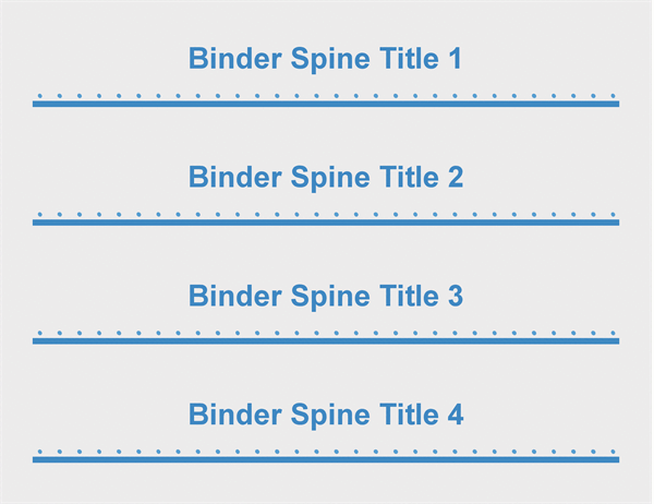 11″ Binder Spine Inserts (11 Per Page) Within 3 Inch Binder Spine Template Word