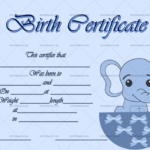 11+ Birth Certificate Templates – Editable & Printable Designs In Baby Doll Birth Certificate Template