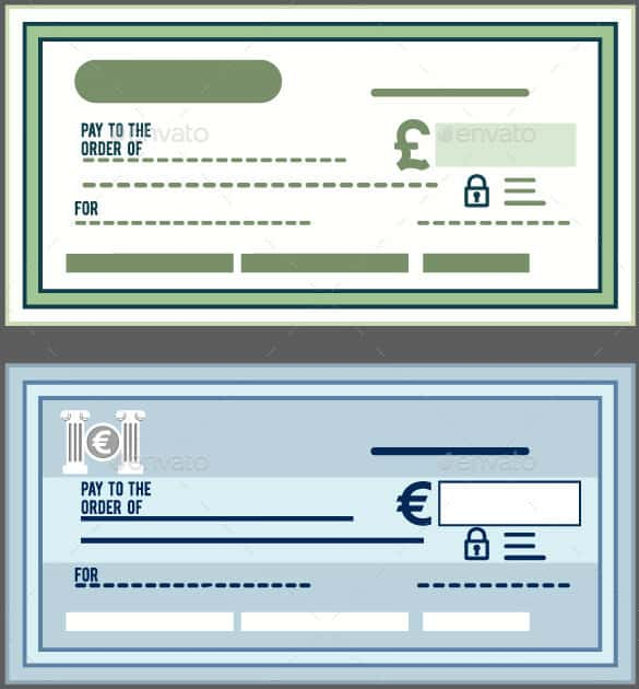 11+ Blank Check Template - DOC, PSD, PDF & Vector Formats  Free  Intended For Blank Cheque Template Uk In Blank Cheque Template Uk