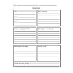 11 Book Report Templates & Reading Worksheets – Free Template  With Middle School Book Report Template