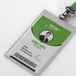 11+ Company ID Card Templates In AI  Word  Pages  PSD  Inside Employee Card Template Word