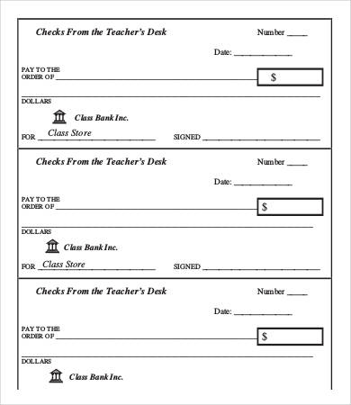 11+ Editable Blank Check Templates For MS Word, PDF, Vector Formats Within Editable Blank Check Template With Editable Blank Check Template