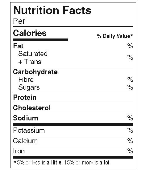 11 Editable Nutrition Label Template - Labels Database 11 Within Blank Food Label Template With Blank Food Label Template