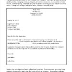 11 Example Of Two Weeks Notice Resignation Letter Photo  Regarding Two Week Notice Template Word