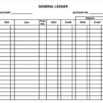 11+ Excel General Ledger Templates – Excel Templates Inside Blank Ledger Template