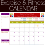 11+ Fitness Calendar Templates – Excel Templates Pertaining To Blank Workout Schedule Template