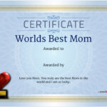 11 Free Certificate Of Best Mother Templates – Free Word Templates Pertaining To Love Certificate Templates