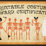 11 Free Costume Award Certificates! [Printables  Regarding Halloween Costume Certificate Template