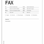 11+ Free Fax Cover Sheet Templates [ Word / PDF ]  UTemplates Within Fax Template Word 2010
