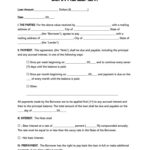 11 Free Loan Agreement Templates & Forms (Word  PDF) For Blank Legal Document Template