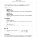 11 Free Resume Templates For Microsoft Word (& How To Make Your Own) With Regard To Free Basic Resume Templates Microsoft Word