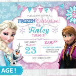 11+ Frozen Invitation Templates – Word, PSD, AI  Free & Premium  With Regard To Frozen Birthday Card Template