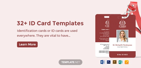 11+ ID Card Templates - Word, PSD, AI, Pages  Free & Premium  In Employee Card Template Word With Employee Card Template Word