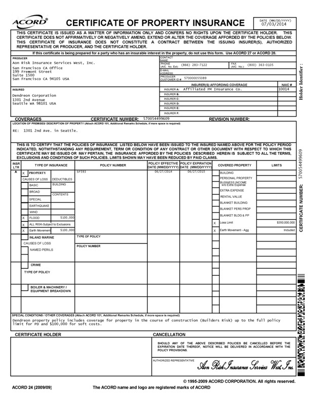 11 Lovely Acord Insurance Forms Inside Acord Insurance Certificate Template