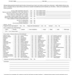 11 Medical History Forms [Word, PDF] – Printable Templates Within History And Physical Template Word