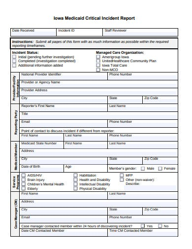 11+ Medical Incident Report Templates in PDF  DOC  Free & Premium  Within Patient Care Report Template Inside Patient Care Report Template