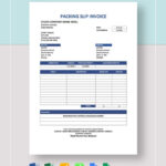 11+ MS Word 2011 Format Slip Templates Free Download  Free  Intended For Invoice Template Word 2010