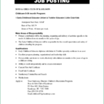 11+ Notice Of Job Opening Forms  Free & Premium Templates Intended For Internal Job Posting Template Word