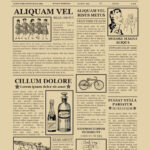 11+ Old (Vintage) Newspaper Templates – Free (Word,PDF) » Template  Intended For Old Newspaper Template Word Free