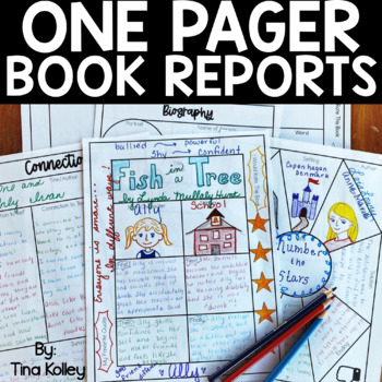 11 Pager Book Report Worksheets & Teaching Resources  TpT For One Page Book Report Template