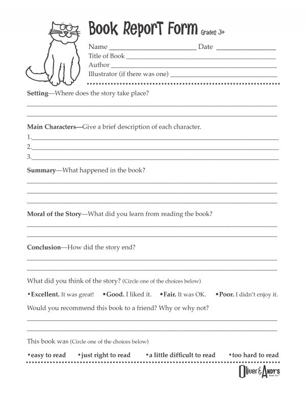 11 Pretty Book Report Ideas For 11Th Grade 11 Throughout Second Grade Book Report Template