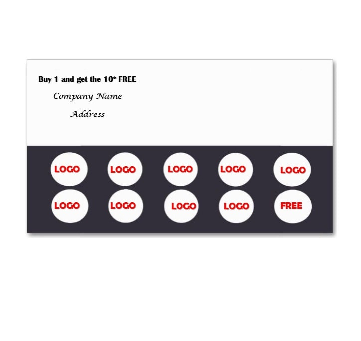 11 Printable Punch / Reward Card Templates [11% Free] Within Free Printable Punch Card Template With Free Printable Punch Card Template