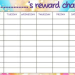 11+ Reward Chart Templates – Free Sample, Example Format Download  Throughout Blank Reward Chart Template