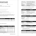 11 Student Report Templates In MS Word  Office Templates Online With Student Progress Report Template