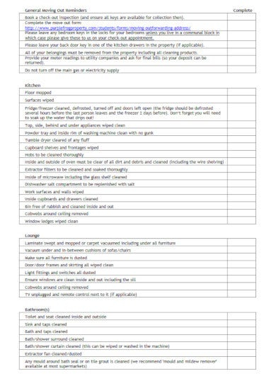 11+ Tenant Check Out Form Templates - Word, AI, PDF, Google Docs  Inside Check Out Report Template Within Check Out Report Template