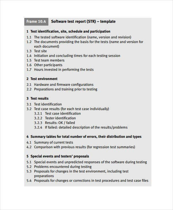 11+ Test Report Templates - Free Word, PDF Format Download  Free  Throughout Test Template For Word In Test Template For Word