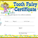 11 Tooth Fairy Certificates & Letter Templates – Printable Templates For Tooth Fairy Certificate Template Free