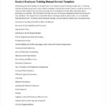 11+ Training Manual Template – Free Sample, Example, Format  Free  With Regard To Training Documentation Template Word
