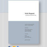 11+ Visit Report Templates - Free Word, PDF, Doc, Apple Pages  With Site Visit Report Template