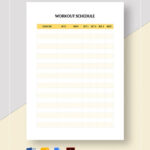 11+ Workout Schedule Templates – PDF, Docs  Free & Premium Templates Intended For Blank Workout Schedule Template