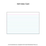 11×11 Index Card Template – Tim’s Printables With 4×6 Note Card Template