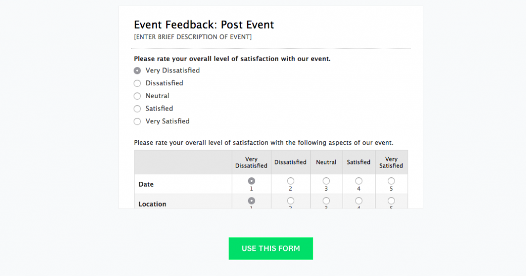 A Complete Guide to Event Evaluations - Eventbrite UK With Regard To Event Debrief Report Template Regarding Event Debrief Report Template