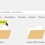 Apply A Template To An Existing Presentation – Office Support With Powerpoint Replace Template