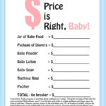 Baby Shower Price Is Right Powerpoint - Baby Viewer Throughout Price Is Right Powerpoint Template.Html