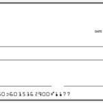 Big Checks  Large Presentation Checks  MegaPrint With Large Blank Cheque Template