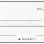 Blank Cheque Stock Illustrations – 11,11 Blank Cheque Stock  Pertaining To Blank Cheque Template Uk