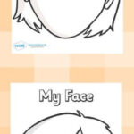 Blank Face Template Pack  Face Template, All About Me Preschool  Inside Blank Face Template Preschool