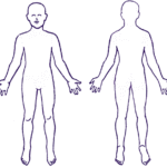 Body Map Template - ClipArt Best Intended For Blank Body Map Template