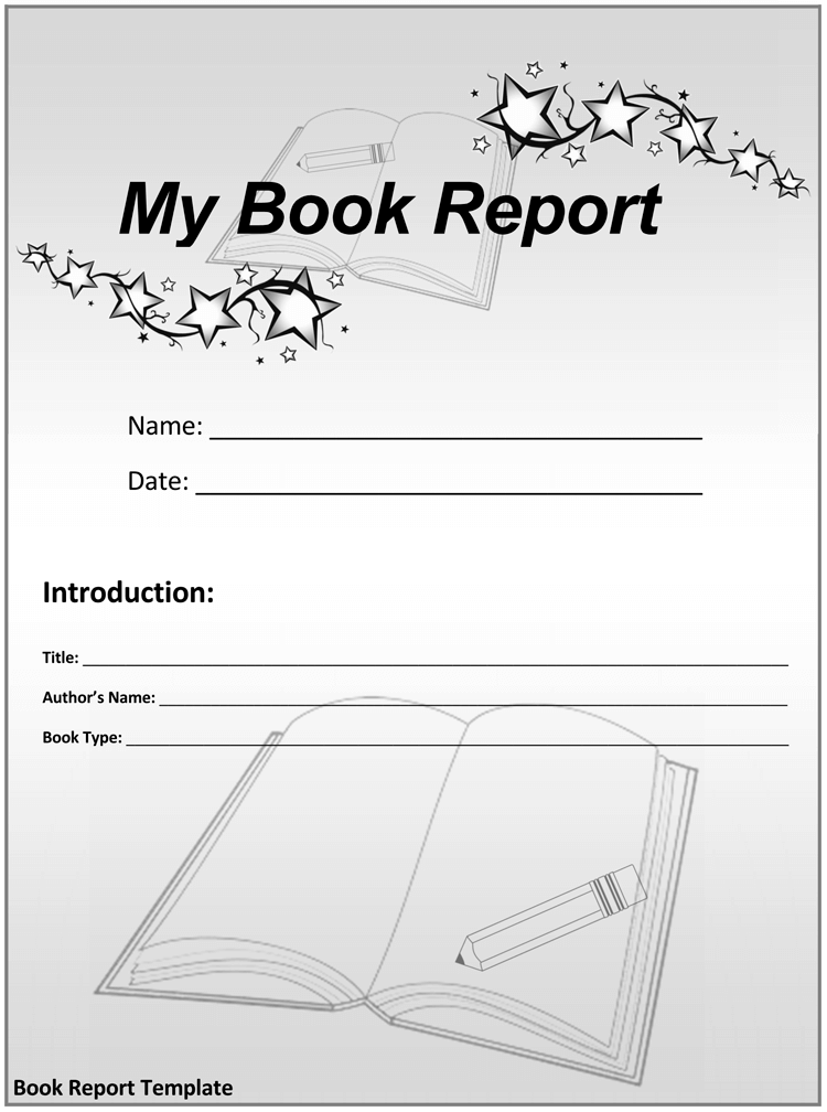 Book Report: 11+ Free Templates (Guidlines to Format a Book Report) For Book Report Template 4th Grade Throughout Book Report Template 4th Grade