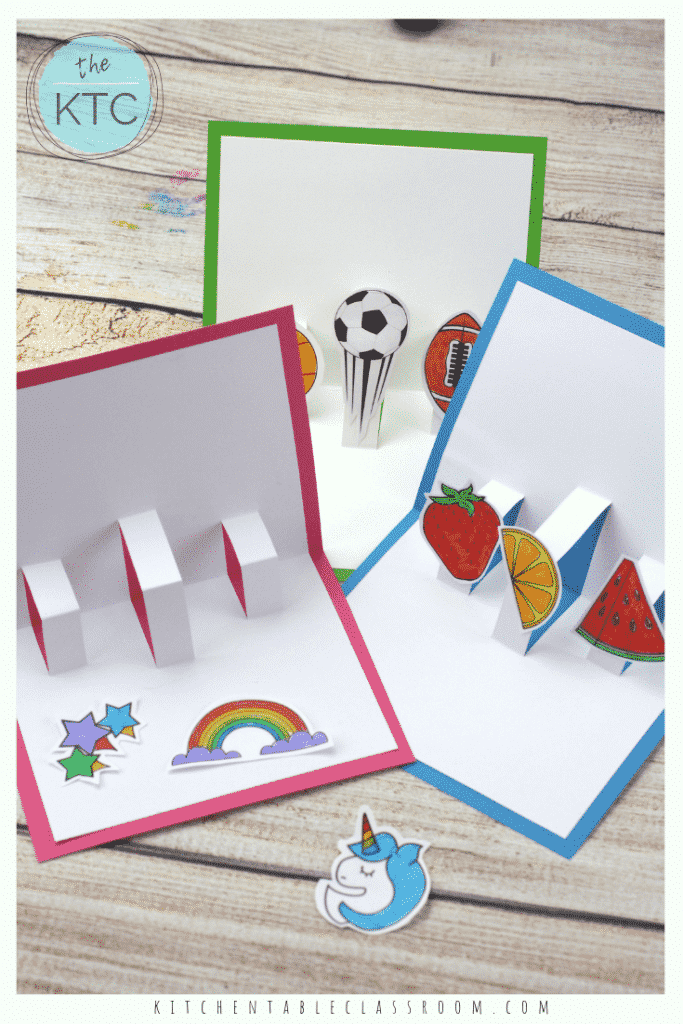 Build Your Own 11D card with Free Pop Up Card Templates - The  With Regard To Free Printable Pop Up Card Templates