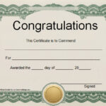 Certificate Template Download – Certificates Templates Free With Blank Certificate Templates Free Download