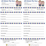 Child Care & Daily Reports Printable Forms  ChildFun In Daycare Infant Daily Report Template
