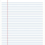 College Ruled Paper Template – 11+ Free PDF Documents Download  With Notebook Paper Template For Word 2010